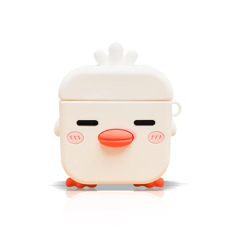 🎉✨ Adorable 3D Pig & Cow Silicone Case for AirPods Pro 🐷🐮 - Cute & Protective Earphone Cover! 🎧💖 - Pixie Quill
