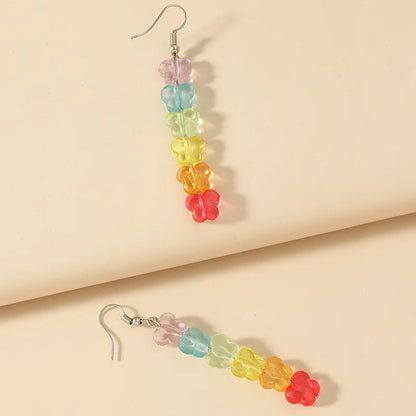 Kawaii Rainbow Star & Butterfly Drop Earrings 🌈✨ | Cute LGBT Pride Jewelry for Parties 🎉💕