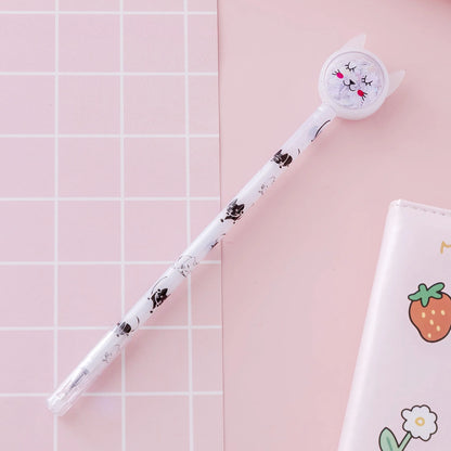 Kawaii Gel Pen 🐰✨ | Cute Rabbit & Butterfly Design | Sweet 0.5mm Ink for School & Office Supplies 🖊️🌼