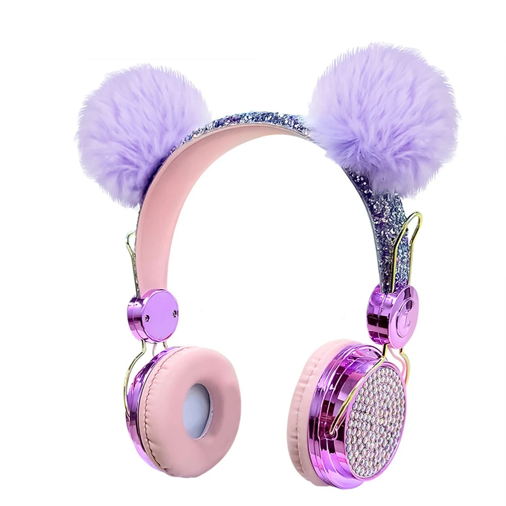 Kawaii Unicorn Pink Headphones 🎀🎶 | Adorable Wired Headset for Girls & Teens with Microphone | Perfect Gift for School & Celebrations! 🌈✨