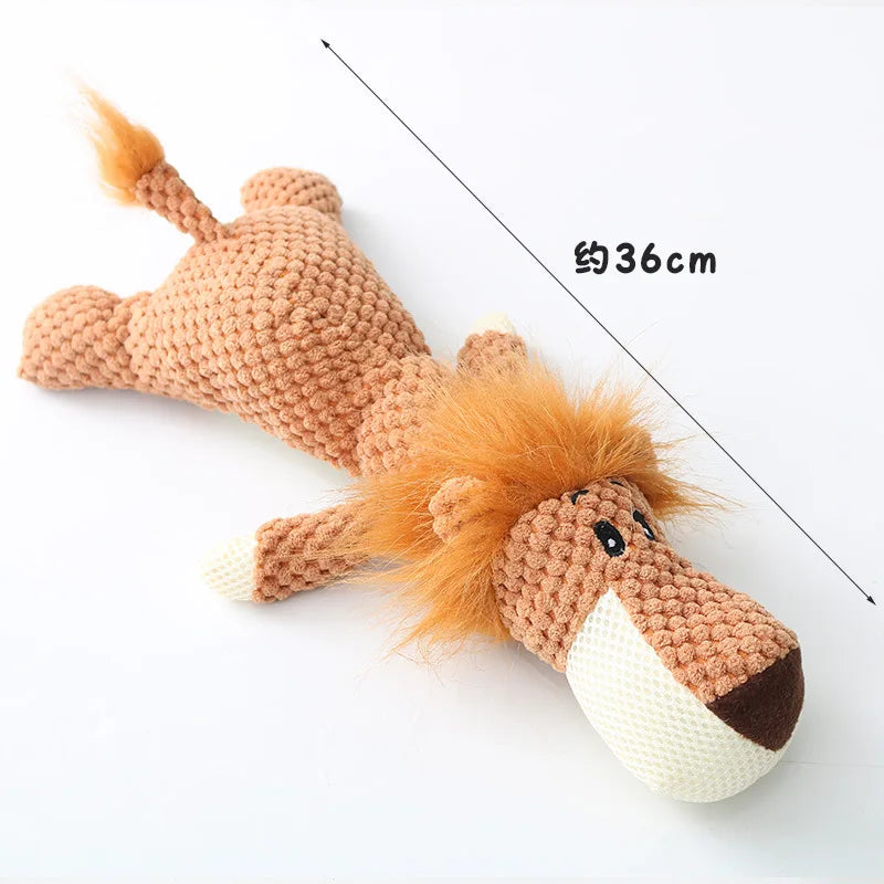 Plush Puppy Squeak Toy For Small Dogs Cute Teething Toy 🐶🐾