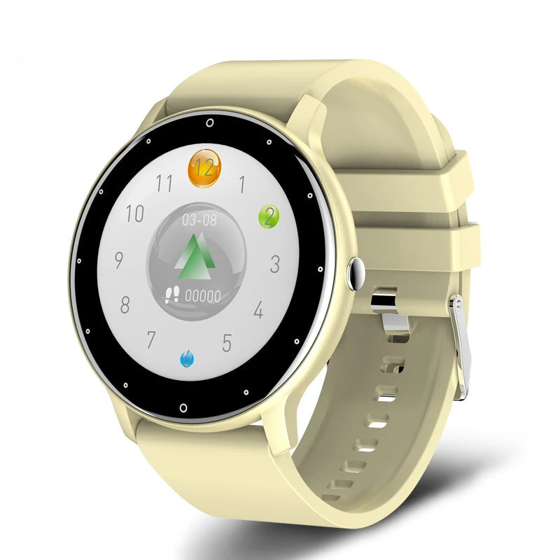 Kawaii Fitness Charm: Stylish Full Touch Screen Smart Watch for Ladies 🌸✨