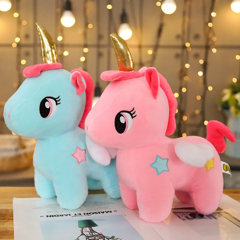 Adorable Unicorn Plush Toy For Kids 10/20 CM Soft Sleep Pillow Gift 🦄💤🎁