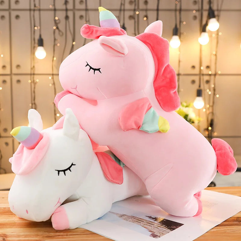 Giant Unicorn Plush Toy 25 To 100cm Soft Stuffed Doll Cute Pillow For Kids Girls Birthday Gift 🦄🧸✨