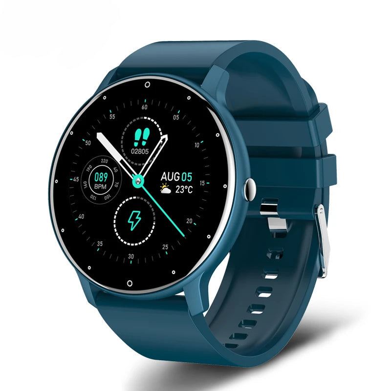 Kawaii Fitness Charm: Stylish Full Touch Screen Smart Watch for Ladies 🌸✨