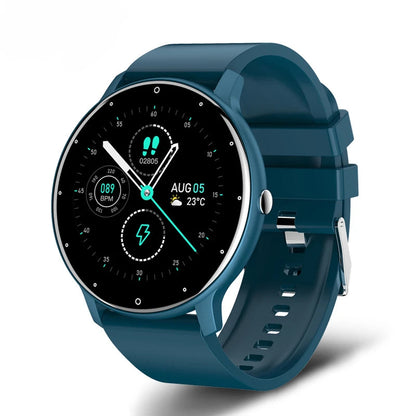 Kawaii Fitness Charm: Stylish Full Touch Screen Smart Watch for Ladies 🌸✨