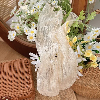 ✨ Whimsical Floral Lace Fishnet Socks 🌸 Soft & Breezy Fun Hosiery for Ladies! 🧦
