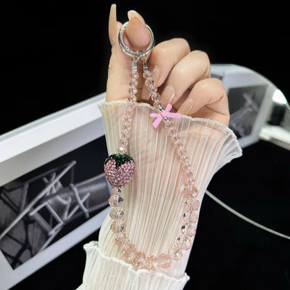 Boutique Bead Phone Charm Wrist Strap For Travel Photos Handheld 📱✨
