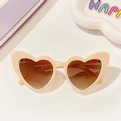 Cute Kawaii Kids' Heart-Shaped Sunflower Rabbit Ears Sunglasses 🌼🐇 | Polarized UV400 for Little Adventurers! 🕶️✨