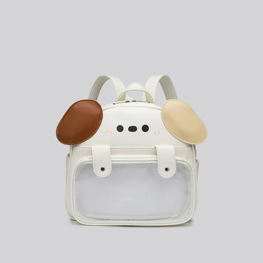 Kawaii Little Dog Ita Bag 🎒✨ | Adorable Large Capacity Backpack for Girls | Trendy Street Fashion School Bag 🐾💕