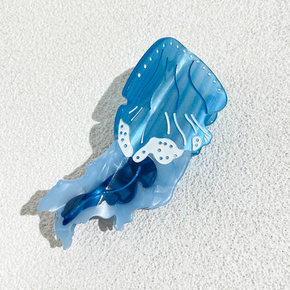 Oversize Acetate Marine Animal Hairpin Set Tortoise Turtle Fish Shark Clips 🐢🐟🦈