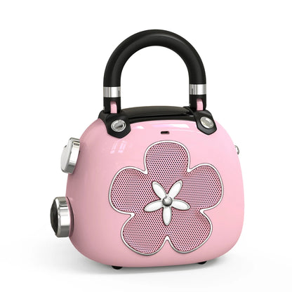 Kawaii DOSS Mini Bluetooth Speaker 🎶💖 - Cute Retro Design, 5W Sound, Perfect Portable Gift!
