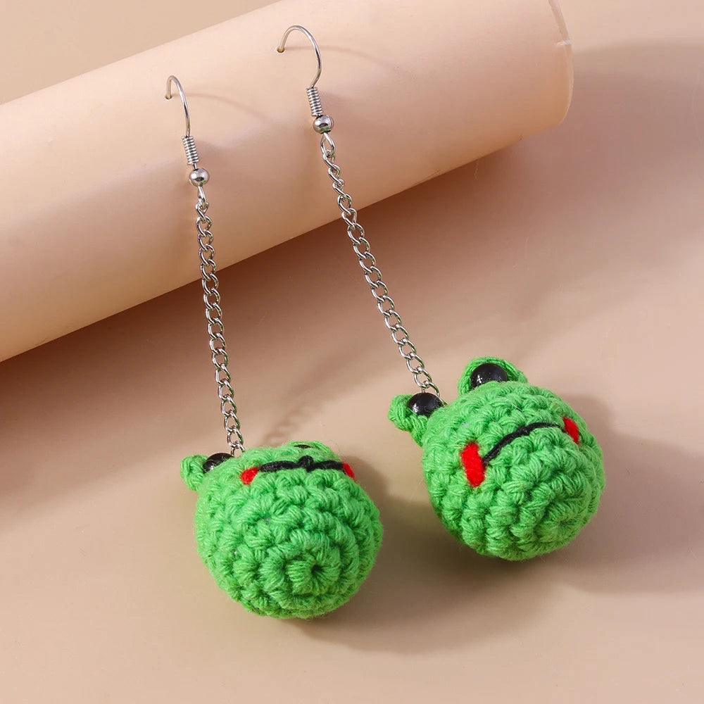 Whimsical Christmas Elk Earrings For Women And Girls Handmade Dangle Jewelry 🦌🎄