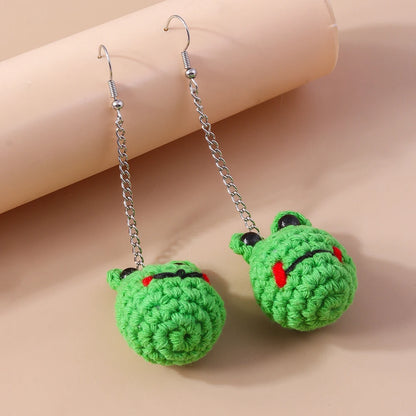 Whimsical Christmas Elk Earrings For Women And Girls Handmade Dangle Jewelry 🦌🎄