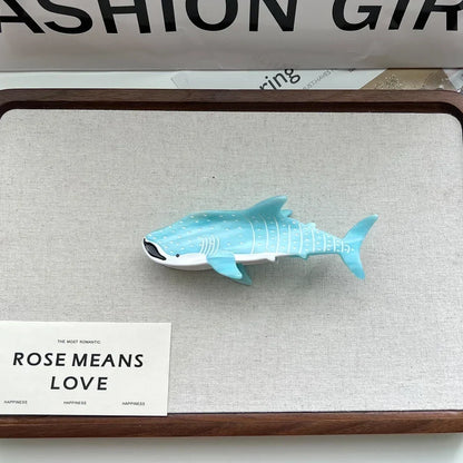 Ocean Friends Hair Claw Clip Acetate Dolphin Seahorse Jellyfish Clip For Women 🐬