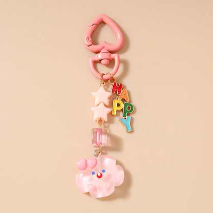Charming Clouds Keychain Charm For Bags And Gifts With Resin Stars 🌟☁️