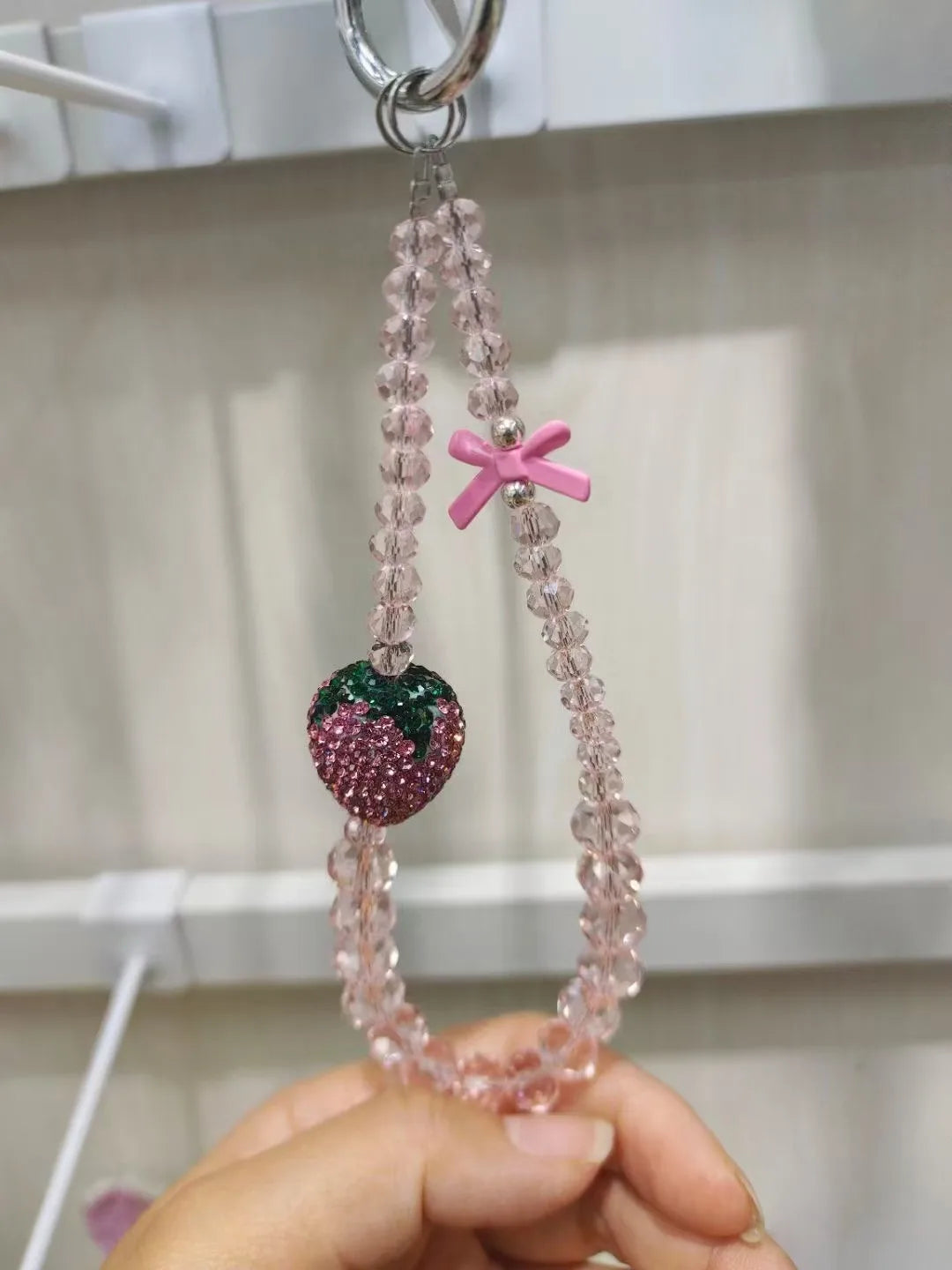 Boutique Bead Phone Charm Wrist Strap For Travel Photos Handheld 📱✨