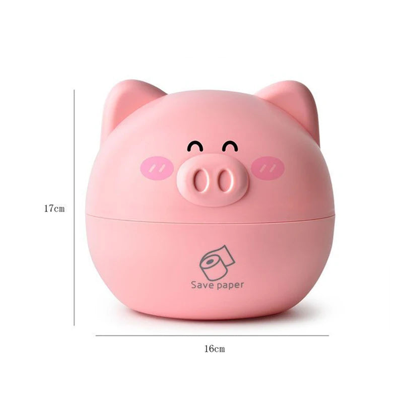 Kawaii Pig Tissue Box 🐷✨ | Cute Desktop Napkin Cover for Home & Restaurant 🎀 | Perfect Gift for Kids & Animal Lovers 🐖💖