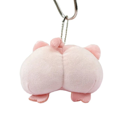 Pastel Cute Cat Dog Plush Keychain Soft Fidget Toy For Backpack Pendant Gift 🐾