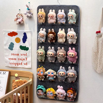 Pastel Plush Doll Wall Shelf and Storage Organizer 🧸🎀
