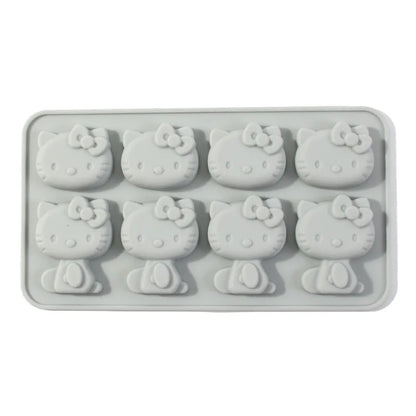Hello Kitty Ice Tray Silicone Mold Cute DIY Treats Set Sanrio 🎀🧁