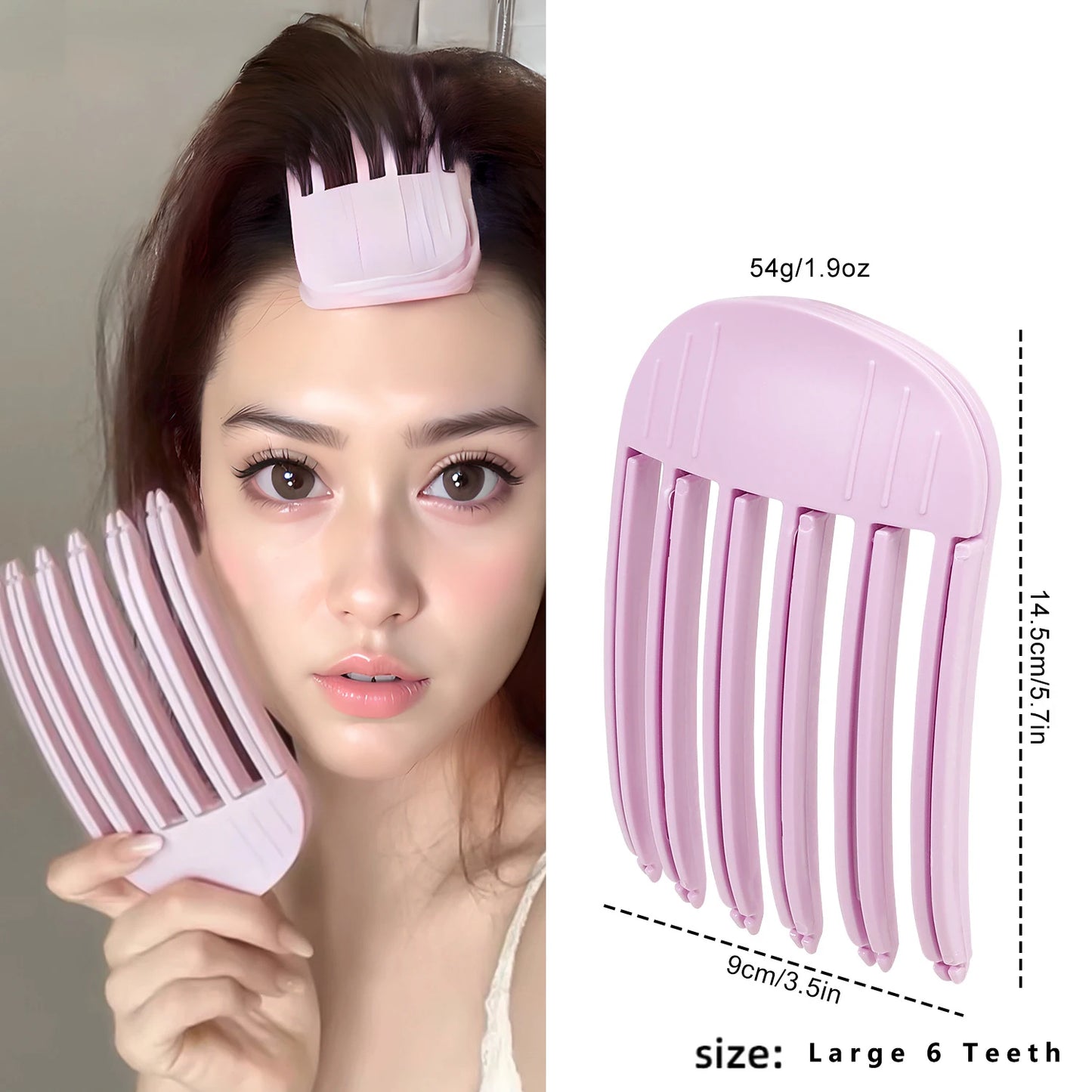 Kawaii Fluffy Hair Bangs Clips 🌸✨ | Adorable Volumizing Barrettes for Bouncy Curls 🎀💕