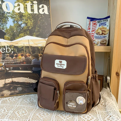 Adorable Kawaii Capybara Backpack 🐾✨ | Spacious, Waterproof, and Adjustable for Students! 🎒