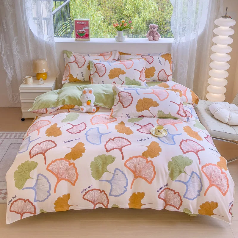 Charming Strawberry Dreamland Duvet Set 🍓✨ Cozy Kawaii Bedding for Sweet Sleep!