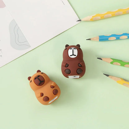 Adorable Capybara Pencil Sharpener - Whimsical School Supplies for Every Creative Mind! ✏️🐾