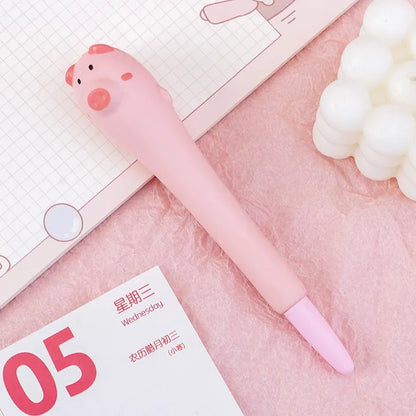 🐰✨ Adorable Rabbit Gel Pens - Squishy Foam Cuties for Bright School Days & Creative Offices! 🖊️🌈