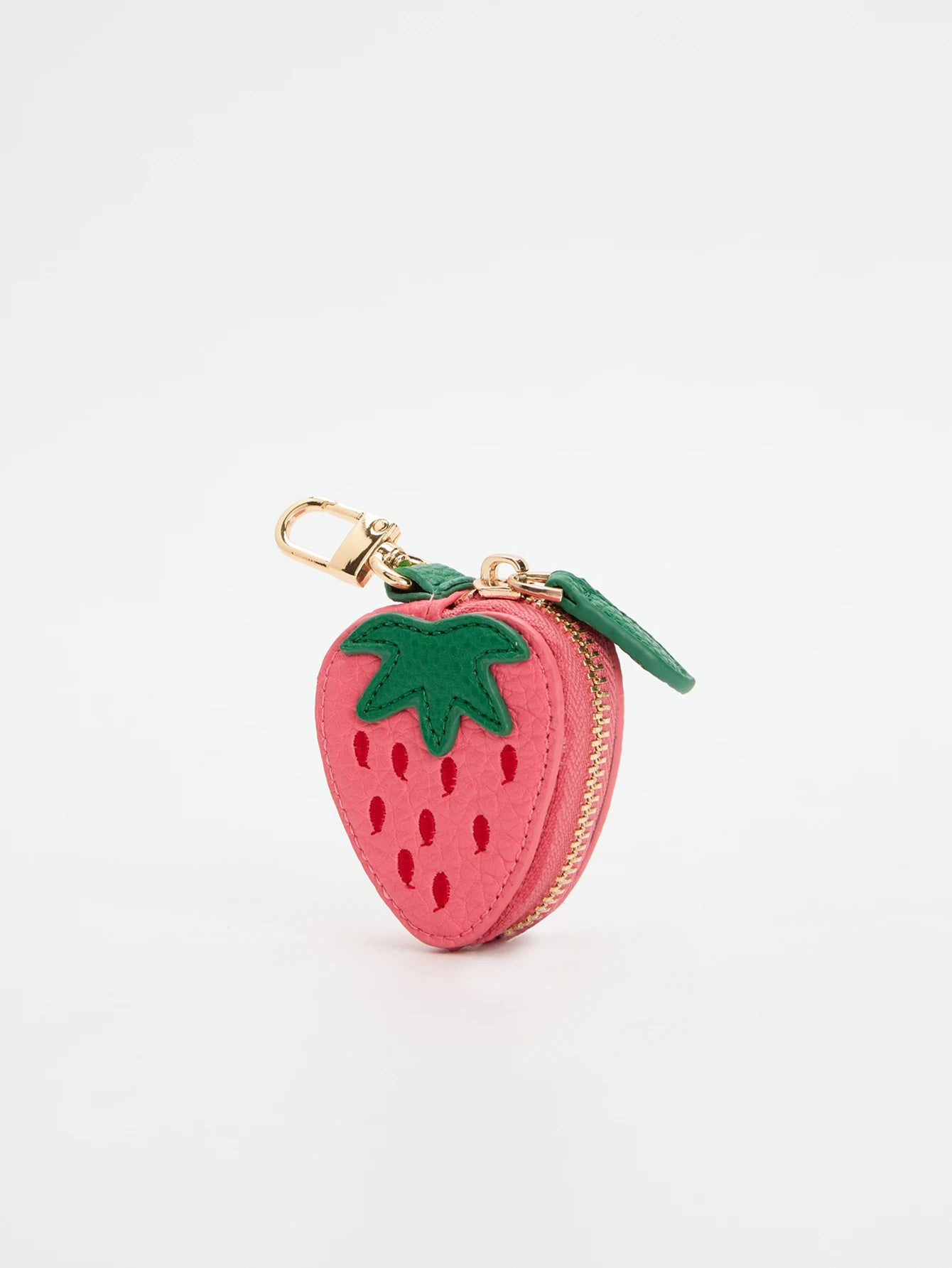 Kawaii Strawberry Coin Purse 🍓✨ Cute Mini Keychain Wallet for Girls & Women