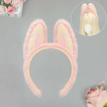 Cute Plush Antler Headband Lolita Deer Ears Cosplay Accessory For Women 🦌🎀