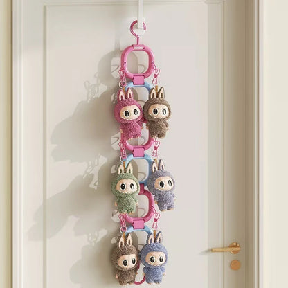 Pastel Plush Doll Wall Shelf and Storage Organizer 🧸🎀