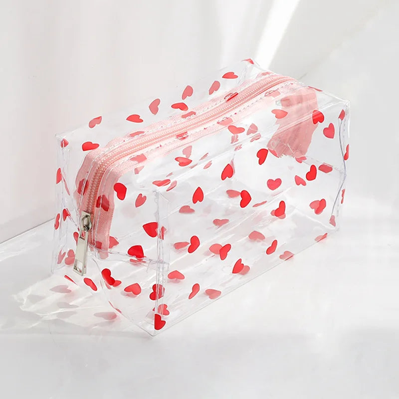 ✨Cute & Clear Pencil Paradise: Waterproof PVC Bag for School & Travel! ✨✏️💖 - Pixie Quill