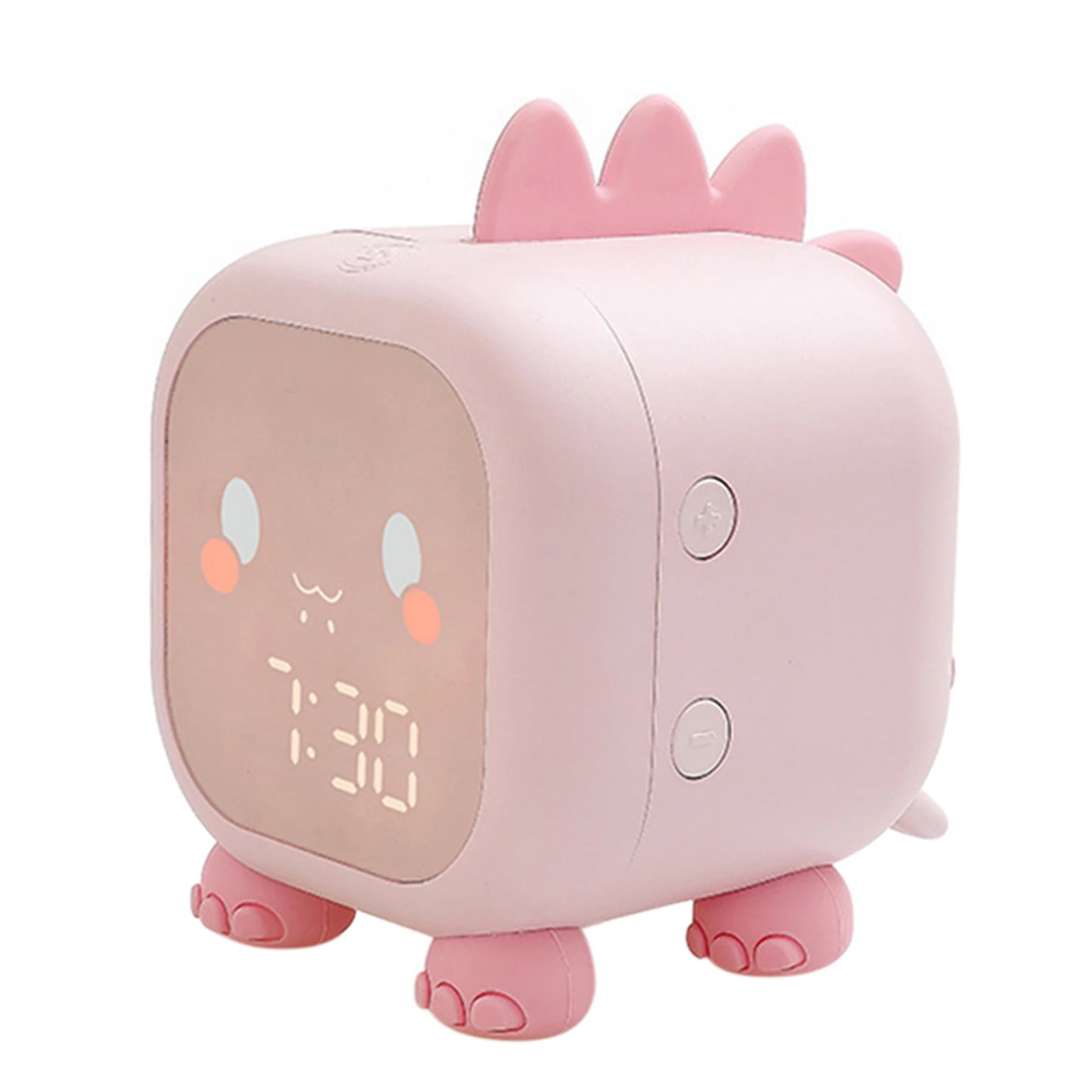 🌟 Kawaii Dinosaur Kids Alarm Clock 🦖✨ - Cute LED Time & Temperature Display | Snooze & Wake Up Light | Perfect Bedside Companion for Boys & Girls! 🌈💤