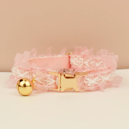 🎀 Adorable Personalized Cat Collar ✨ Adjustable & Soft with Bell 🐾 Custom Name & Safety Design for Furry Friends! 🐱💖