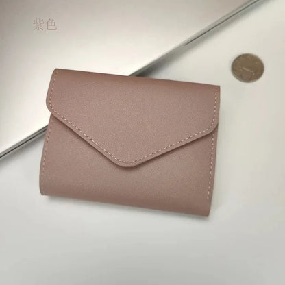 Kawaii Triple Fold Mini Wallet 🐾 | Cute Card Holder & Coin Purse for Girls 🎀✨