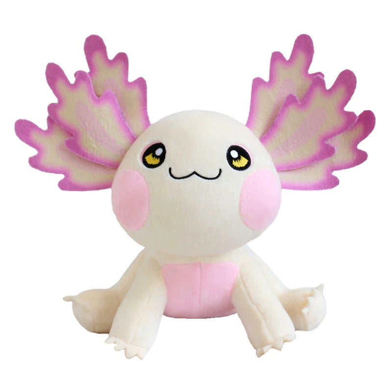 Adorable 25cm Kawaii Axolotl Plushie 🦑💖 Colorful Cartoon Salamander Stuffed Animal - Perfect Gift for Kids 🎁✨