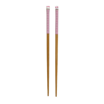 Bunny Love Chopsticks 🐇💕 - Whimsical Wooden Utensils for Sushi & Noodles - Fun for All Ages! 🍜🥢 - Pixie Quill