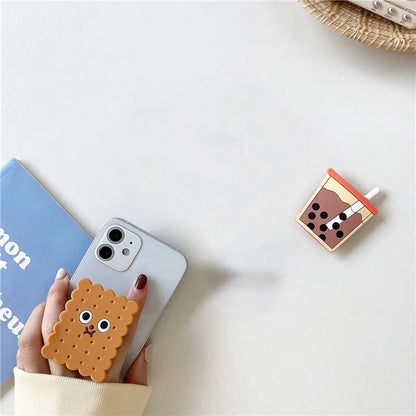Adorable Cartoon Phone Grip & Stand 🌈✨ - Cute Accessory for iPhone & More! 📱💕 - Pixie Quill