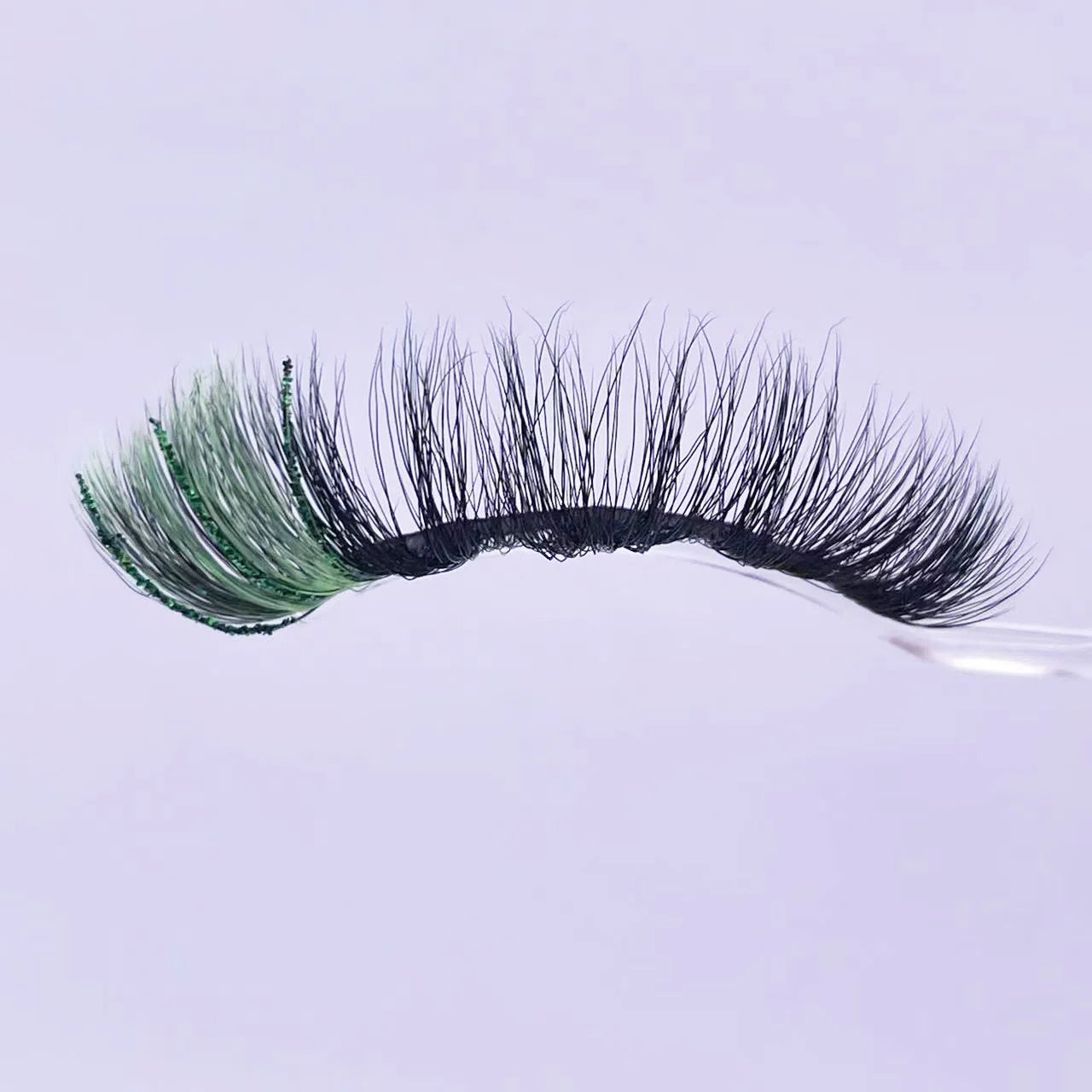 ✨ Kawaii Glitter Ombre 20MM Mink Lashes 🌈 | Dramatic & Colorful Fake Eyelashes 💖