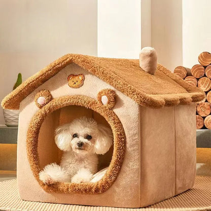 🌟 Cozy Cuddles: Adorable 4-Season Pet Haven for Tiny Paws 🐾✨