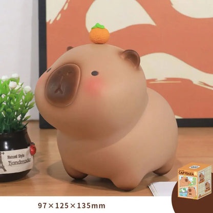 Adorable Kawaii Capybara Piggy Bank 🐹💰 - Large Capacity for Cash Savings & Home Decor! Perfect Gift for Kids!