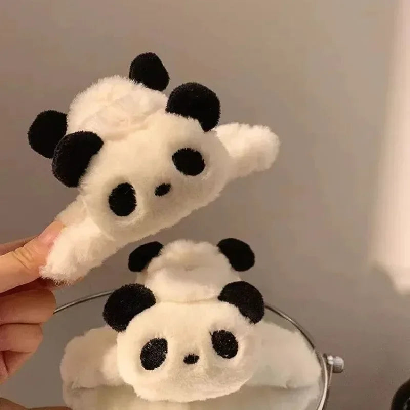 Kawaii Panda Hair Claw Clip 🐼✨ | Cute Cartoon Hair Accessory for Girls & Women | Adorable Headwear for Kids & Teens