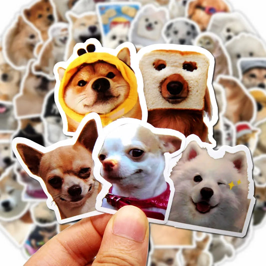🐶✨ Title: Pawsitively Adorable Kawaii Dog Sticker Pack 🐾💖