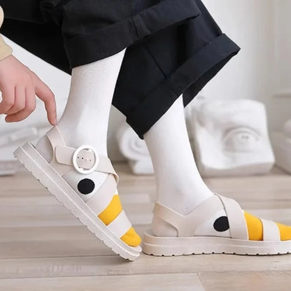 Funny Goose Head Socks Cute Animal Print Cotton Casual Socks Unisex 🦢🧦