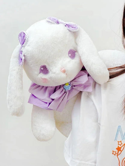 Adorable Bunny Bear Plushie 🐰✨ - Soft Cuddly Throw Pillow for Kids 🎁💕