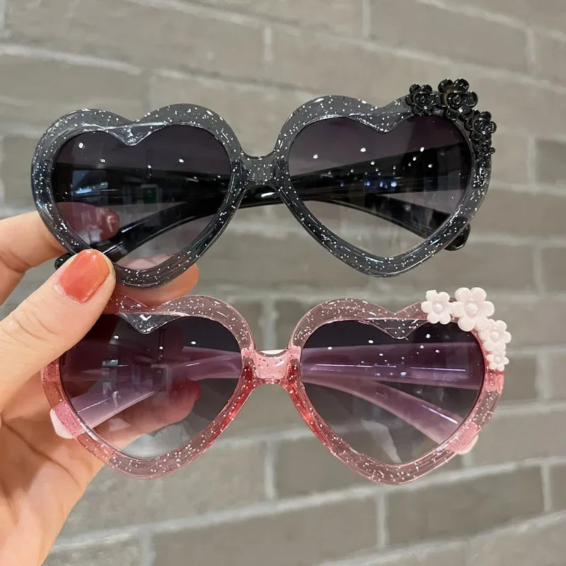 Kawaii Kids' Cartoon Flower Sunglasses 🌼✨ | Adorable UV400 Sun Protection for Girls & Boys 🌞👦👧