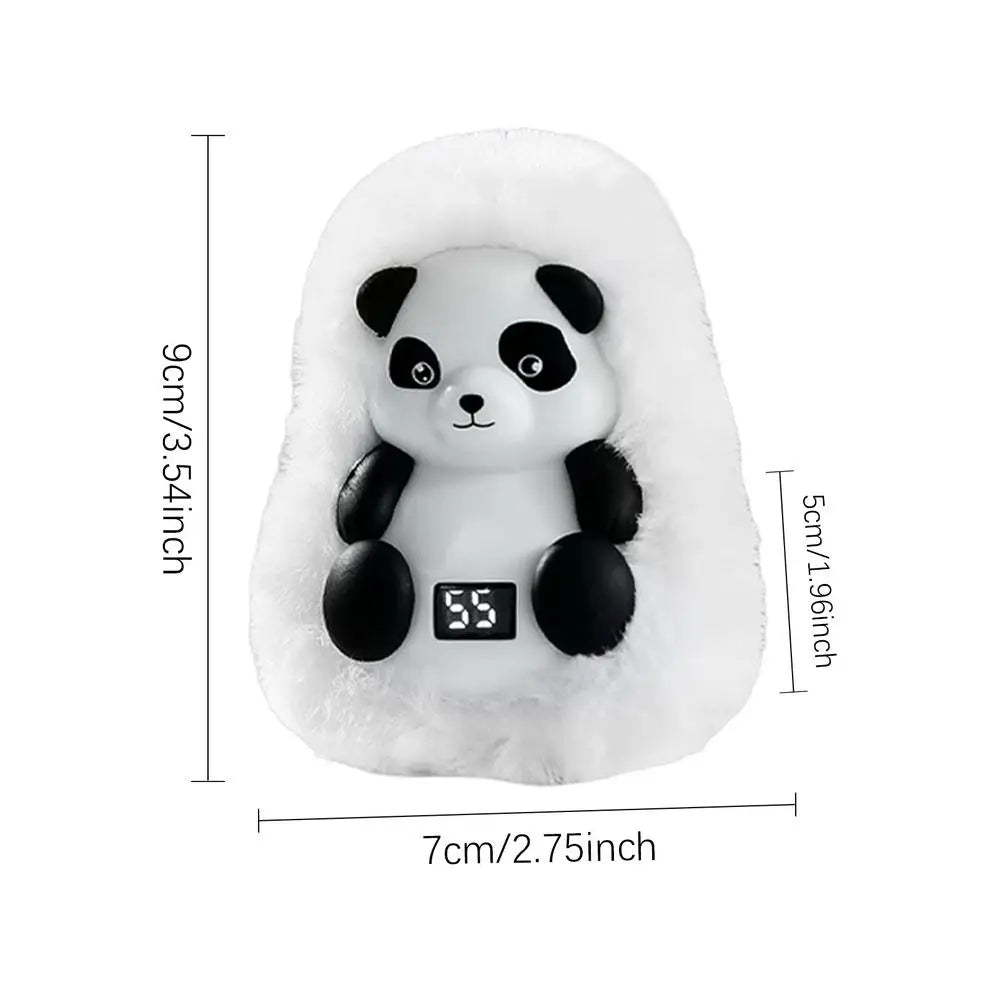 Cute Panda Pocket Hand Warmers USB Rechargeable Plush Hand Warmth Bag With Temperature Adjustable For Friends Family