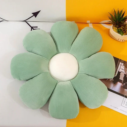 Daisy Dreamland Plush Pillow 🌼✨ Soft Flower Cushion for Kids & Home Decor 💖 - Pixie Quill